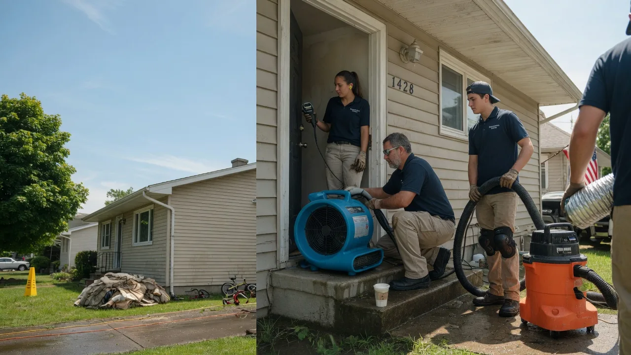 Water Damage Restoration in Sherrard, IL near me